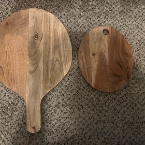 Wooden Cutting Board Set